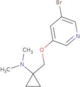1-(((5-Bromopyridin-3-yl)oxy)methyl)-N,N-dimethylcyclopropanamine