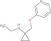 N-Ethyl-1-((pyridin-3-yloxy)methyl)cyclopropanamine