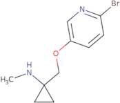 1-(((6-Bromopyridin-3-yl)oxy)methyl)-N-methylcyclopropanamine