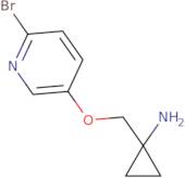 1-(((6-Bromopyridin-3-yl)oxy)methyl)cyclopropanamine