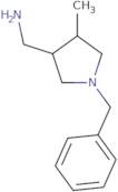 (1-Benzyl-4-methylpyrrolidin-3-yl)methanamine