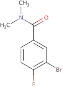 3-bromo-4-fluoro-N,N-dimethylbenzamide