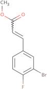 (2E)-3-(3-Bromo-4-fluorophenyl)-2-propenoic acid