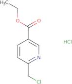 Ethyl 6-(chloromethyl)pyridine-3-carboxylate hydrochloride