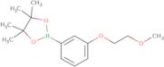 2-[3-(2-Methoxyethoxy)phenyl]-4,4,5,5-tetramethyl-1,3,2-dioxaborolane