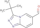 3-tert-Butyl-[1,2,4]triazolo[4,3-a]pyridine-6-carbaldehyde