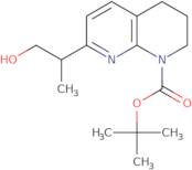 tert-Butyl 7-(1-hydroxypropan-2-yl)-3,4-dihydro-1,8-naphthyridine-1(2H)-carboxylate