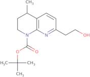 tert-Butyl 7-(2-hydroxyethyl)-4-methyl-3,4-dihydro-1,8-naphthyridine-1(2H)-carboxylate