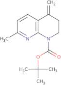 tert-Butyl 7-methyl-4-methylene-3,4-dihydro-1,8-naphthyridine-1(2H)-carboxylate