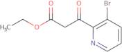 Ethyl 3-(3-bromopyridin-2-yl)-3-oxopropanoate