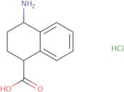 4-Amino-1,2,3,4-tetrahydronaphthalene-1-carboxylic acid hydrochloride