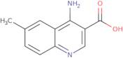 4-Amino-6-methyl-3-quinolinecarboxylic acid