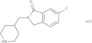 6-Fluoro-2-(piperidin-4-ylmethyl)isoindolin-1-one hydrochloride