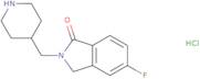 5-Fluoro-2-(piperidin-4-ylmethyl)isoindolin-1-one hydrochloride