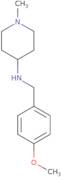 (4-Methoxy-benzyl)-(1-methyl-piperidin-4-yl)-amine