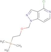 1H-Pyrazolo[4,3-c]pyridine, 4-chloro-1-[[2-(trimethylsilyl)ethoxy]methyl]