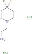 2-(4,4-Difluoropiperidin-1-yl)ethan-1-amine dihydrochloride