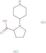 (2S)-1-(Piperidin-4-yl)pyrrolidine-2-carboxylic acid dihydrochloride