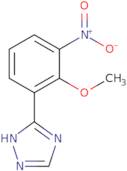 3-(2-Methoxy-3-nitrophenyl)-1H-1,2,4-triazole