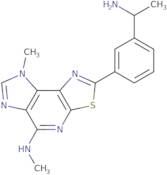 (R)-2-(3-(1-Aminoethyl)phenyl)-N,8-dimethyl-8H-imidazo[4,5-d]thiazolo[5,4-b]pyridin-5-amine