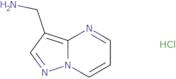 (Pyrazolo[1,5-a]pyrimidin-3-ylmethyl)amine hydrochloride