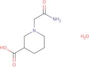 1-(2-Amino-2-oxoethyl)-3-piperidine carboxylic acid hydrate