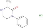 3-Methyl-1-phenyl-2-piperazinone hydrochloride