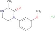 1-(3-Methoxyphenyl)-3-methyl-2-piperazinone hydrochloride