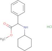 Methyl (cyclohexylamino)(phenyl)acetate hydrochloride