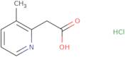 2-(3-Methylpyridin-2-yl)acetic acid hydrochloride