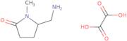 5-(Aminomethyl)-1-methyl-2-pyrrolidinone oxalate