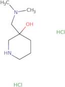 3-[(Dimethylamino)methyl]piperidin-3-ol dihydrochloride