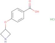 4-(3-Azetidinyloxy)benzoic acid hydrochloride