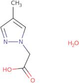 2-(4-Methyl-1H-pyrazol-1-yl)acetic acid hydrate