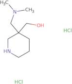 (3-((Dimethylamino)methyl)piperidin-3-yl)methanol dihydrochloride