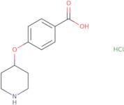 4-(4-Piperidinyloxy)benzoic acid hydrochloride