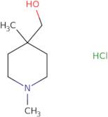 (1,4-Dimethylpiperidin-4-yl)methanol Hydrochloride