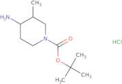 tert-Butyl trans-4-amino-3-methyl-1-piperidinecarboxylate hydrochloride