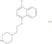 1-{2-[(4-Chloro-1-naphthyl)oxy]ethyl}piperazine hydrochloride