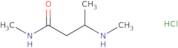 N-Methyl-3-(methylamino)butanamide hydrochloride