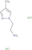 [2-(4-Methyl-1H-pyrazol-1-yl)ethyl]amine dihydrochloride