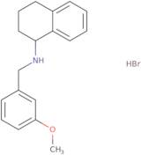 N-(3-Methoxybenzyl)-1,2,3,4-tetrahydro-1-naphthalenamine hydrobromide