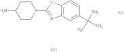 1-(5-tert-Butyl-1,3-benzoxazol-2-yl)-4-piperidinamine dihydrochloride