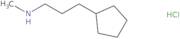 (3-Cyclopentylpropyl)methylamine hydrochloride