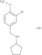 N-(3-Bromo-4-methoxybenzyl)cyclopentanamine hydrobromide