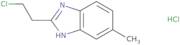 2-(2-Chloroethyl)-6-methyl-1H-1,3-benzodiazole hydrochloride
