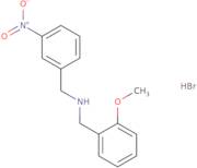 (2-Methoxybenzyl)(3-nitrobenzyl)amine hydrobromide