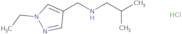 N-[(1-Ethyl-1H-pyrazol-4-yl)methyl]-2-methyl-1-propanamine hydrochloride