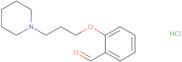 2-[3-(1-Piperidinyl)propoxy]benzaldehyde hydrochloride