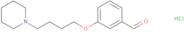 3-[4-(1-Piperidinyl)butoxy]benzaldehyde hydrochloride